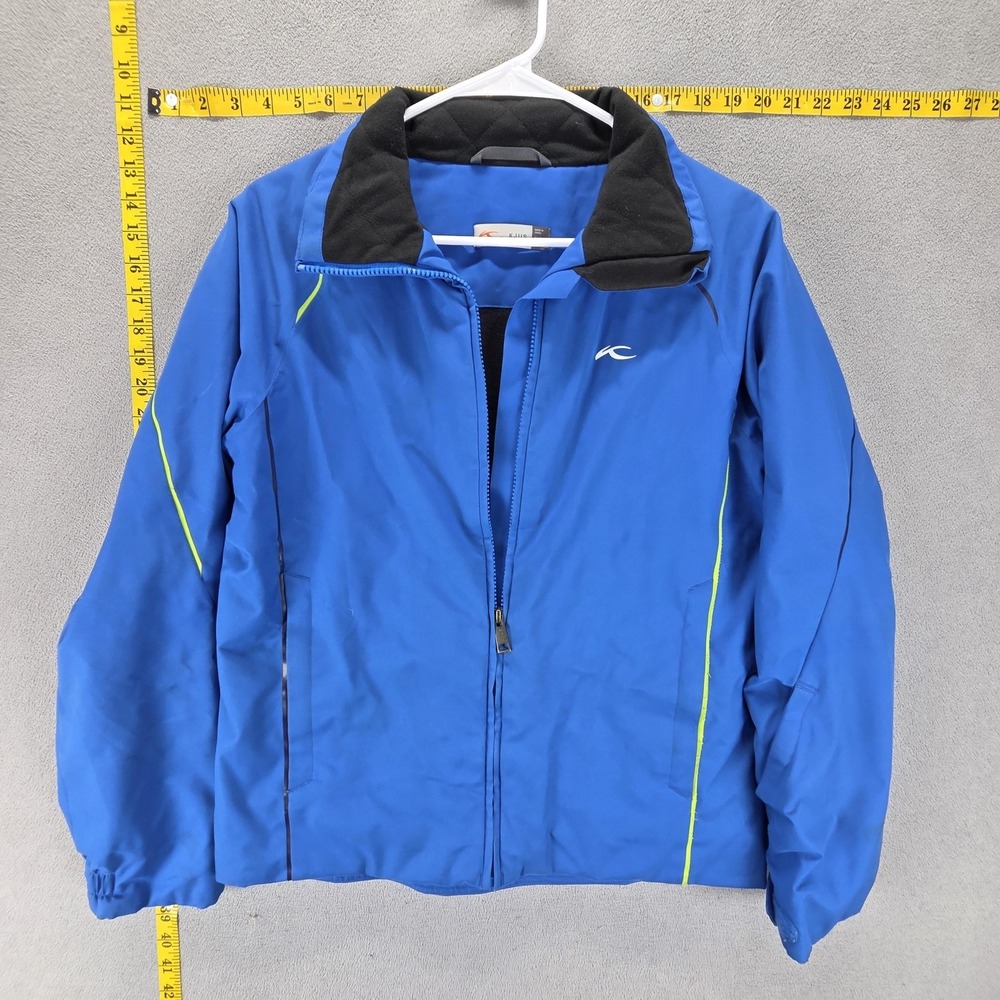 KJUS Jacket Boys 13-14 Blue Formula Insulated Ski Snow Winter Coat BS15-A04